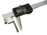 Digitálne posuvné meradlo na meranie stien trubiek 150mm