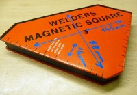 Magnet uhlový, magnetická úpinka 145x87x16mm 70 / 40kg - uhly 90°, 135°, 45a °