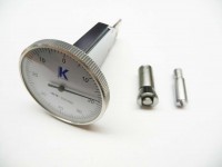 Páčkový úchylkomer - pupitas, budík 40mm vertikálne, KMITEX