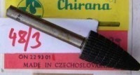 Technická fréza 48/3 HSS s valcovou stopkou, Chirana