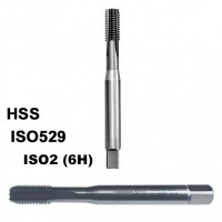 Závitník strojný krátky M7 HSS ISO2 B(6H) ISO529-D, Fanar
