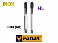 Závitník strojný M - HSSE PM HL INOX ISO3(6G) s lámačom triesok, Fanar