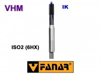 Závitník strojný M - VHM IK TiCN 60HRC ISO2(6HX) DIN371 C, Fanar