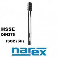Závitník strojný M10 HSSE ISO2 DIN376, NAREX 3000