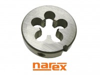 Závitová kruhová čeľusť M - HSS, Narex