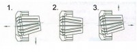 Klieštinový upínač ISO40 x Er11 DIN69871 so sadou 7ks klieštin, L = 100mm