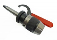 CNC rýchloupínacie skľučovadlo 1-13 mm MK2 s hákovým kľúčom, INT-13-MT2