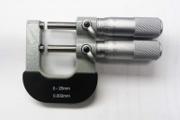 Strmeňový mikrometer 0-25mm DIN 863 na meranie tolerancie