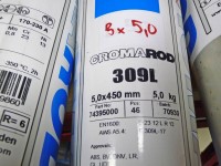 Elektródy 5,0 x 450mm ELGA Cromarod 309L, balenie 5kg