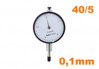 Číselníkový úchylkomer - indikátor 40/5 mm, 0,1mm desatinový