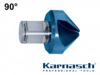 Trojbritý záhlbník 90° HSS-XE Blue-Tec pre magnetickú vŕtačku , Karnasch